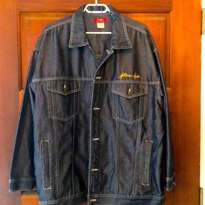 Men’s XL FUBU Platinum Jean Jacket